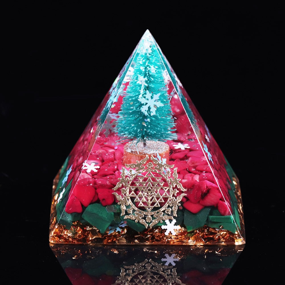 Weihnachtssegen Orgonpyramide
