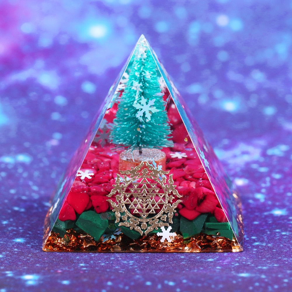 Weihnachtssegen Orgonpyramide