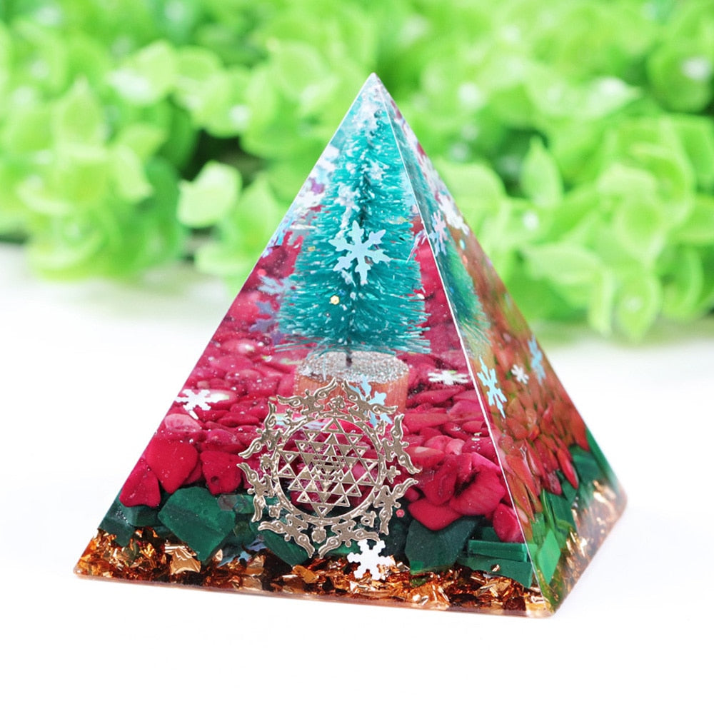 Weihnachtssegen Orgonpyramide