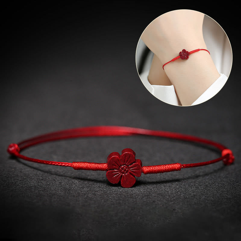 Zinnoberarmband mit Pixiu für Glück und Schutz