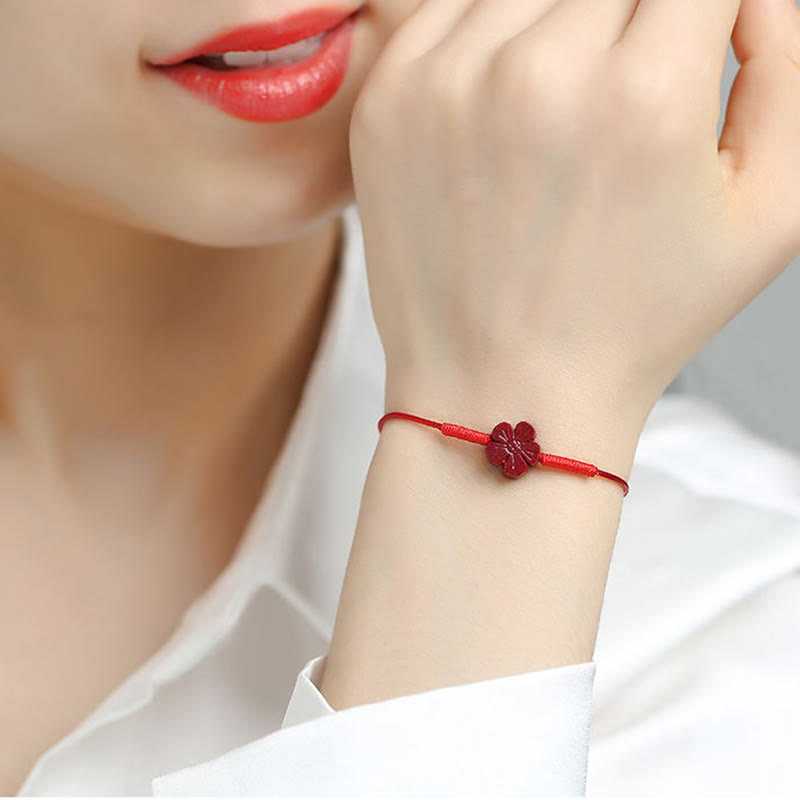 Zinnoberarmband mit Pixiu für Glück und Schutz