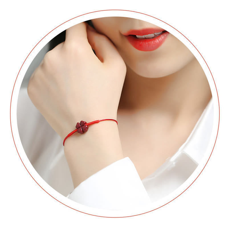 Zinnoberarmband mit Pixiu für Glück und Schutz
