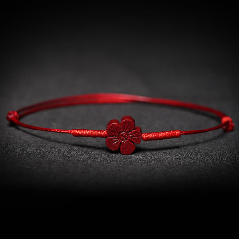 Zinnoberarmband mit Pixiu für Glück und Schutz
