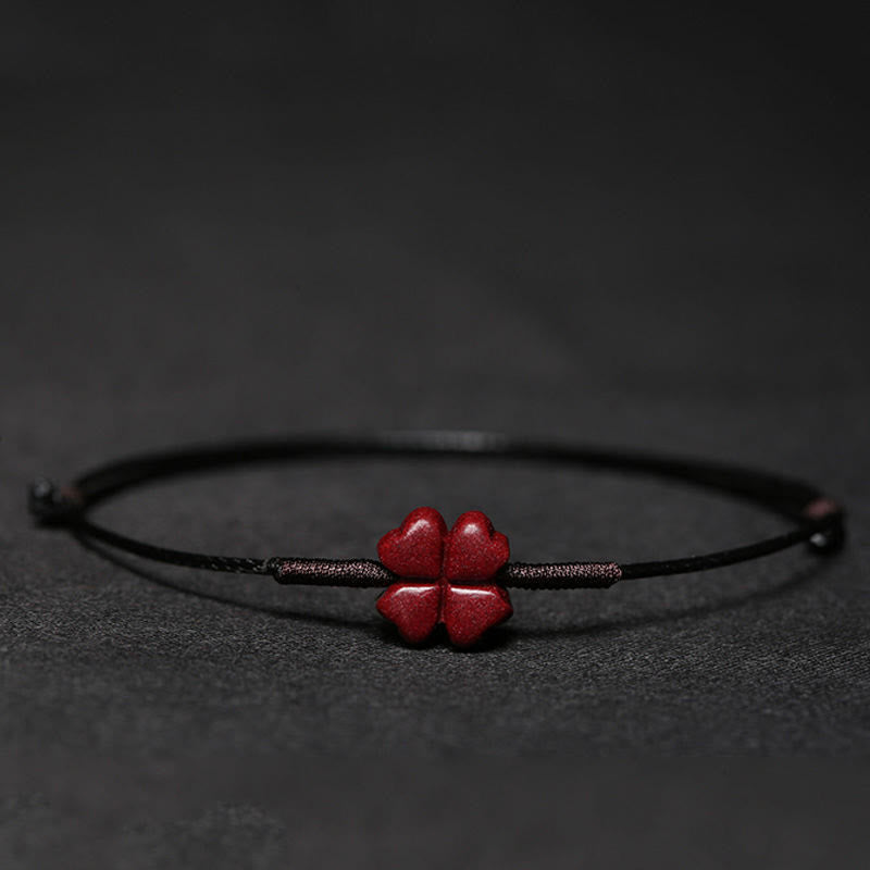 Zinnoberarmband mit Pixiu für Glück und Schutz