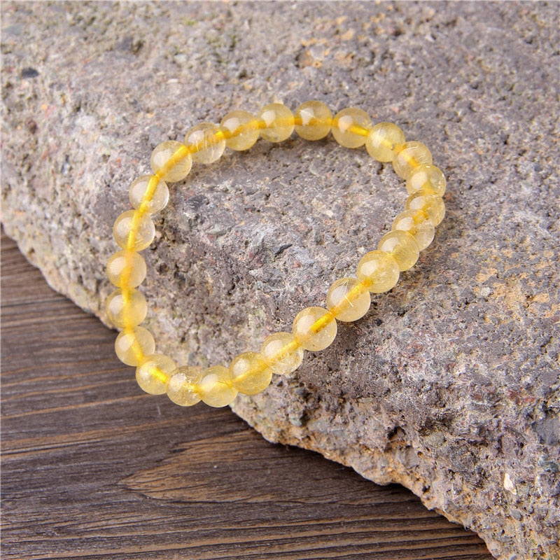 Citrin-Armband mit Reichtum und Heilenergie
