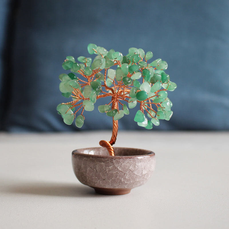 Citrin Zen Decor Kristall Wohlstandsbaum Home 6-7cm