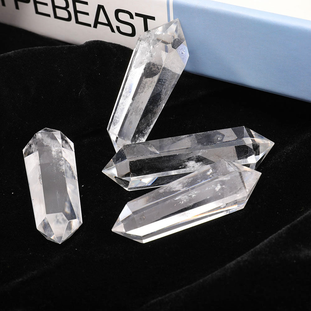 Clear Quartz Double Terminated Points 2.7-3 Inch Healing Set