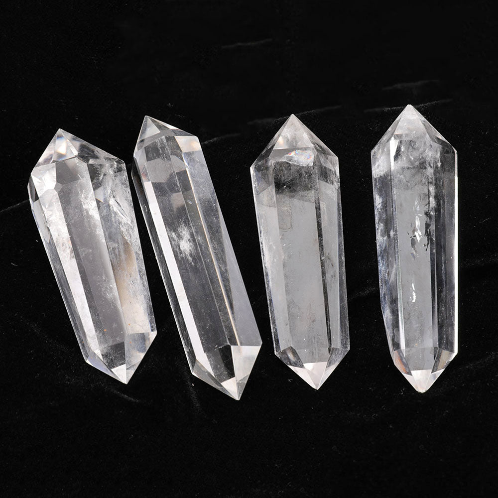 Clear Quartz Double Terminated Points 2.7-3 Inch Healing Set