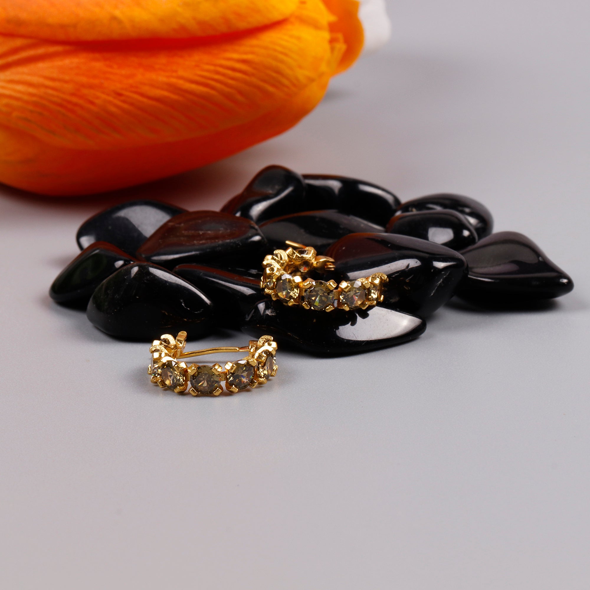 Cleopatras Schatz Peridot Armband &amp; Ohrringe Set