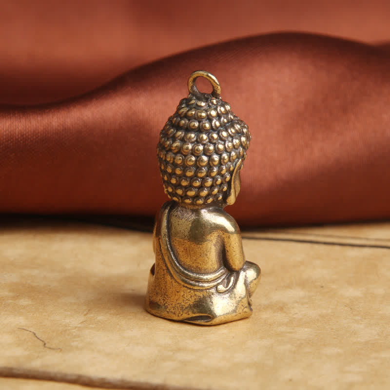 Kupfer Buddha Mitgefühl Schlüsselanhänger Anhänger für Achtsamkeit