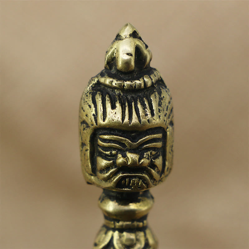 Kupfer Dorje Vajra Kleine Meditationsdekoration für spirituelle Kraft