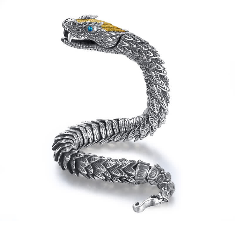 Kupfer-Drachen-Armband 18-24 cm | Schutz-Amulett-Kette