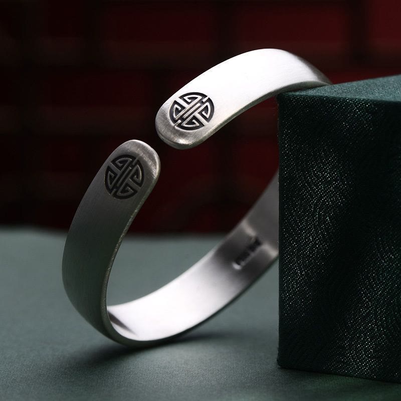 Kupfer Feng Shui Fünf Kaiser Münzen Schutz Armband Armreif