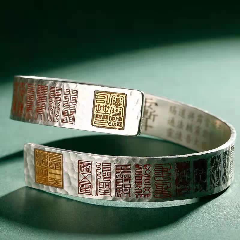 Verstellbares Kupfer-Heilarmband für Gleichgewicht und Glück