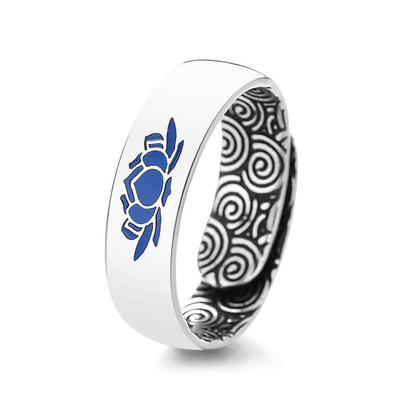 Kupfer-Lotusring | Erleuchtung, verstellbares 6-mm-Band