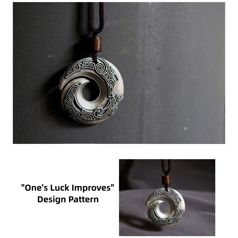 Kupfer Glückskette Anhänger | Spiritueller Schutzschmuck