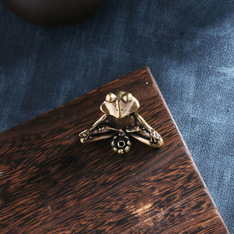 Kupferne Mini-Tierfiguren | Skulpturen spirituellen Reichtums