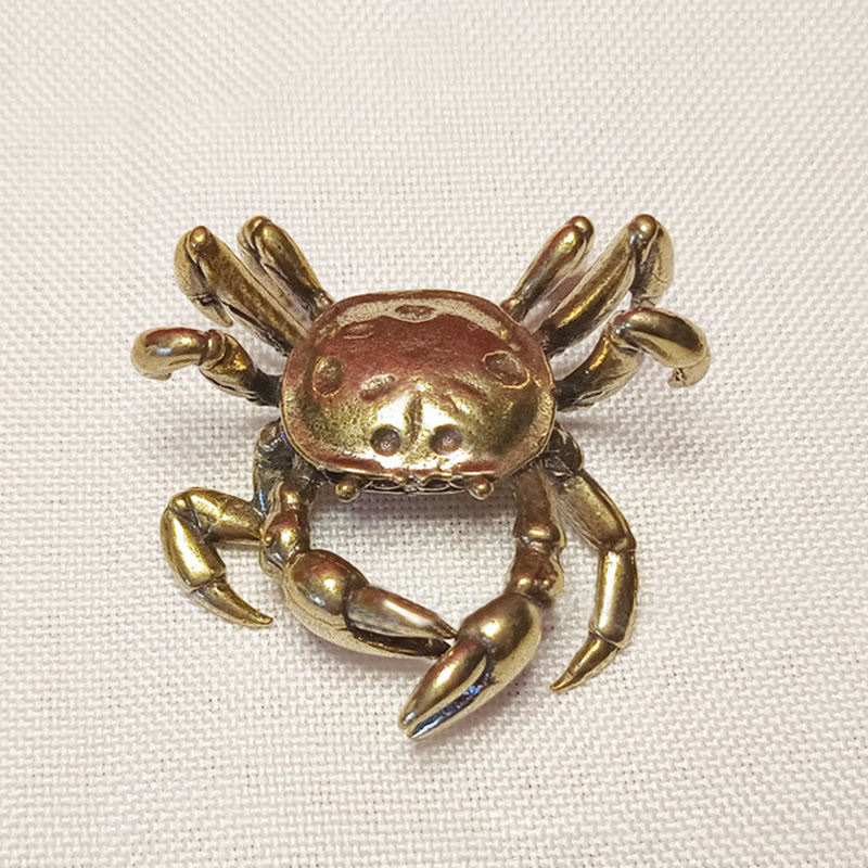 Kupferne Mini-Tierfiguren | Skulpturen spirituellen Reichtums