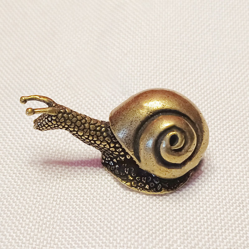 Kupferne Mini-Tierfiguren | Skulpturen spirituellen Reichtums