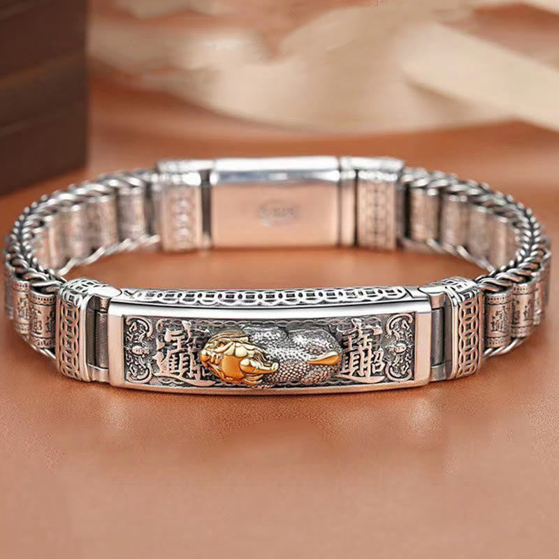 Kupfer Pi Xiu Gebetsmühle Pixiu Armband 7,1 Zoll 18 cm