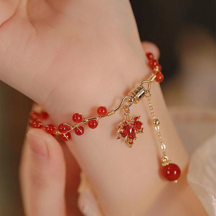Kupfernes spirituelles Glücksbringerarmband für Gleichgewicht und Reichtum
