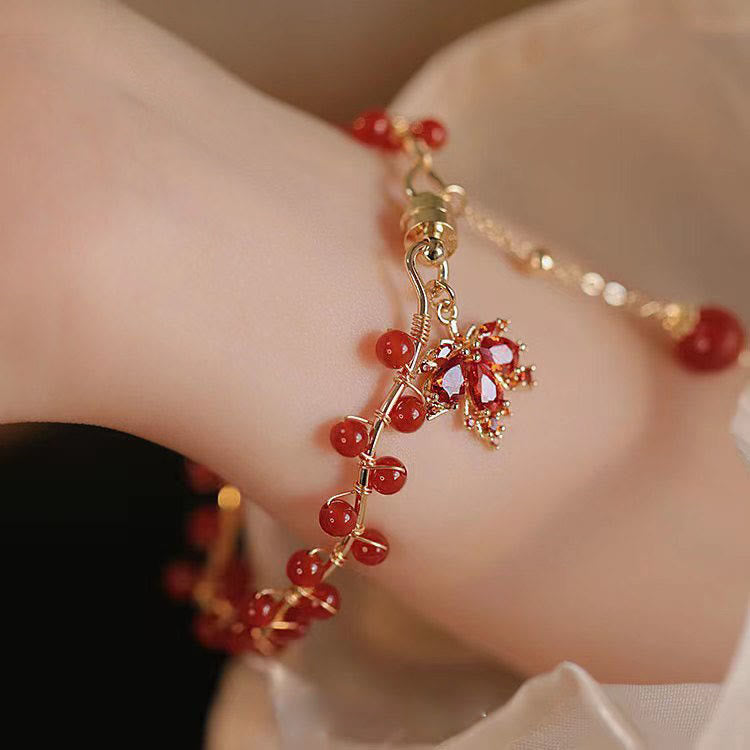 Kupfernes spirituelles Glücksbringerarmband für Gleichgewicht und Reichtum