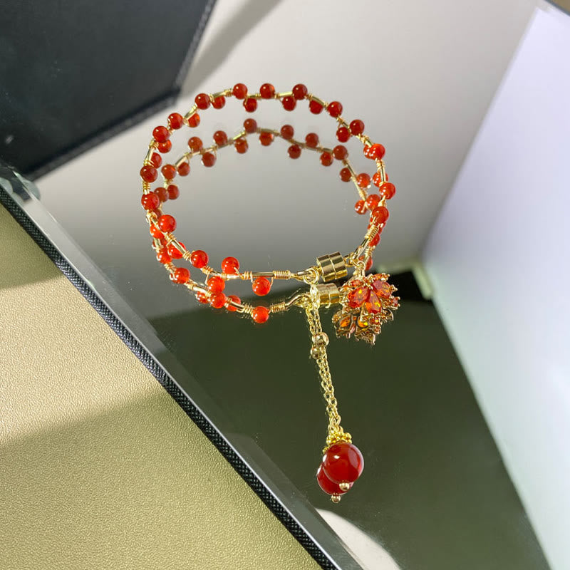 Kupfernes spirituelles Glücksbringerarmband für Gleichgewicht und Reichtum