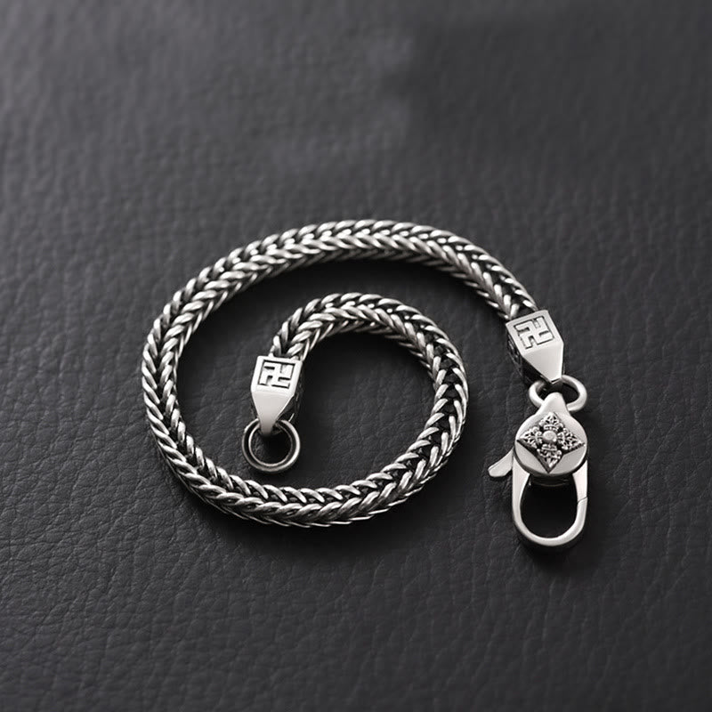 Kupfernes spirituelles Kraftkettenarmband | Vajra Swastika Energie
