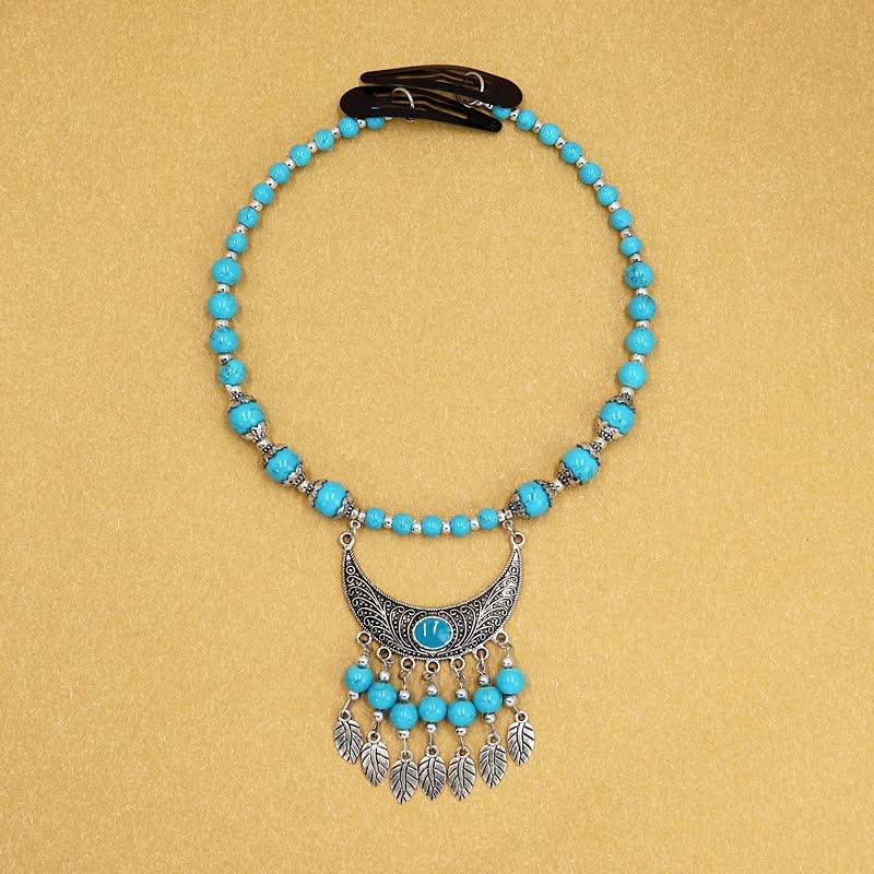 Kupferquaste Haarschmuck | Tibetischer spiritueller Schmuck