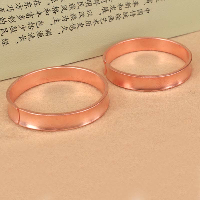 Kupfer Reichtum Glück Manschette Armband | Spirituelle Balance Unisex