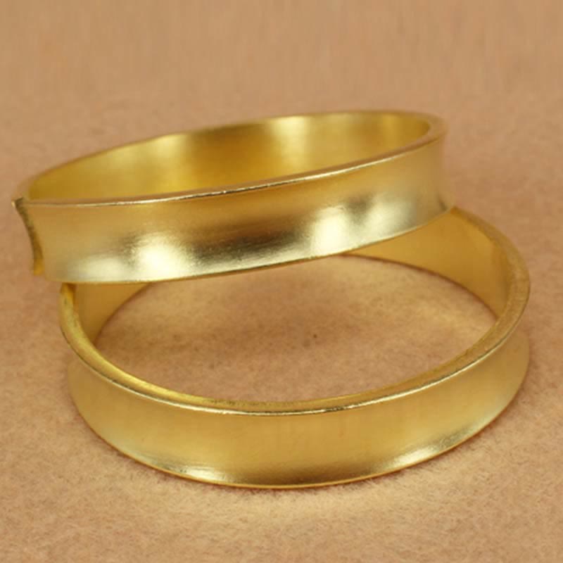 Kupfer Reichtum Glück Manschette Armband | Spirituelle Balance Unisex