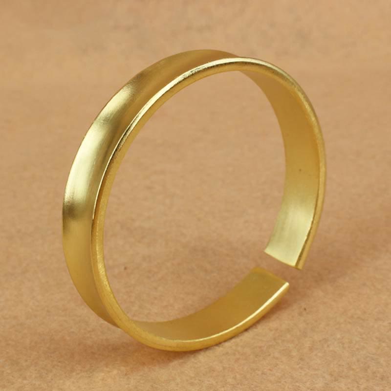 Kupfer Reichtum Glück Manschette Armband | Spirituelle Balance Unisex