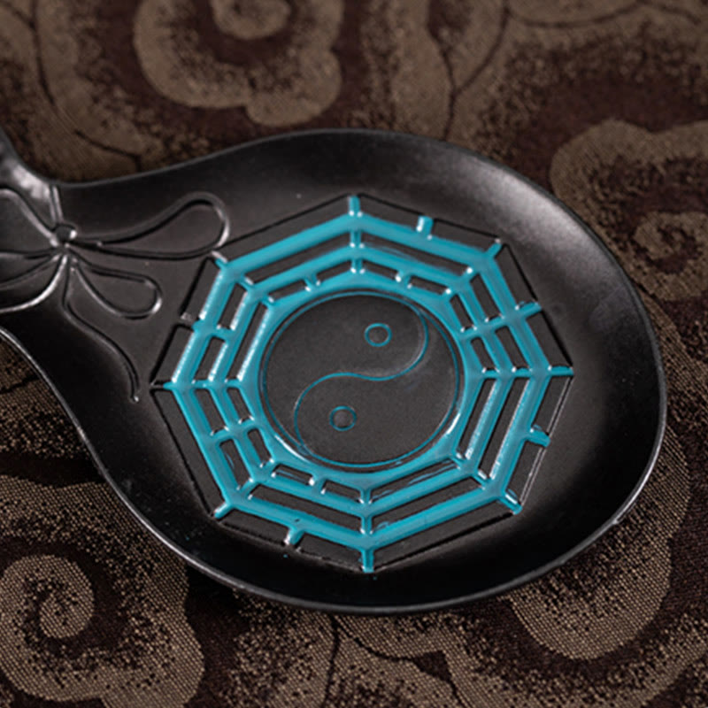 Kupfer Yin Yang Bagua Räuchergefäß Dekoration 13,8 cm
