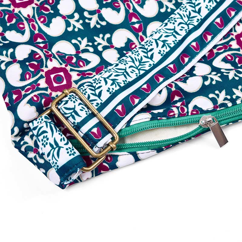 Baumwoll-Umhängetasche für Yoga | Strapazierfähige Schultertasche 43cm