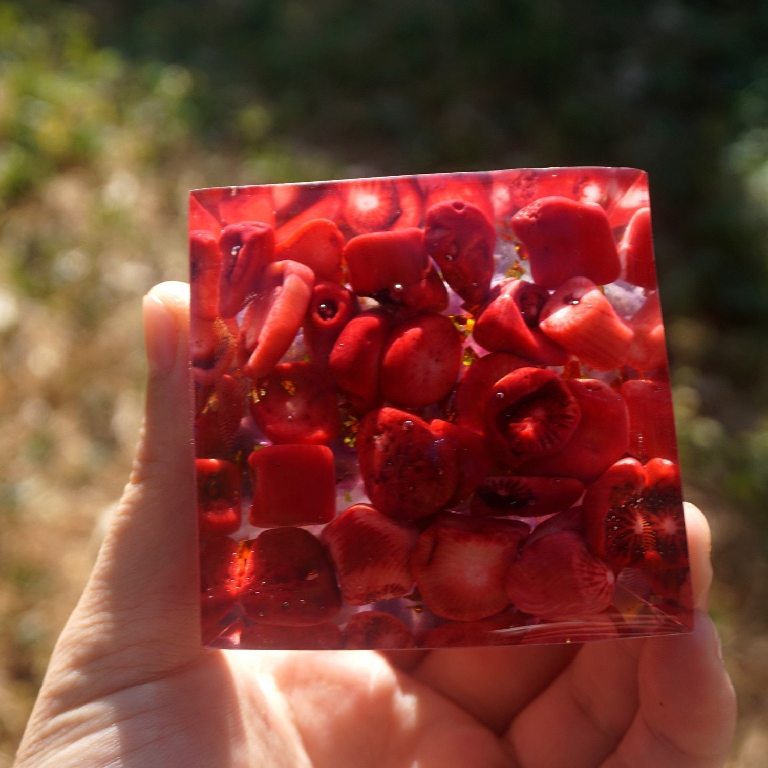 Crimson Vigor Orgon Pyramide