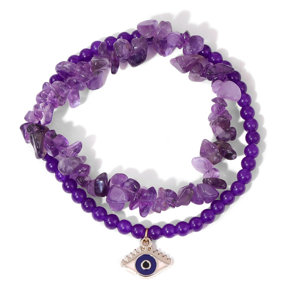 Armbänder mit dem bösen Blick aus Kristall zum Schutz