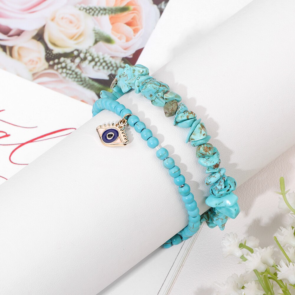 Armbänder mit dem bösen Blick aus Kristall zum Schutz