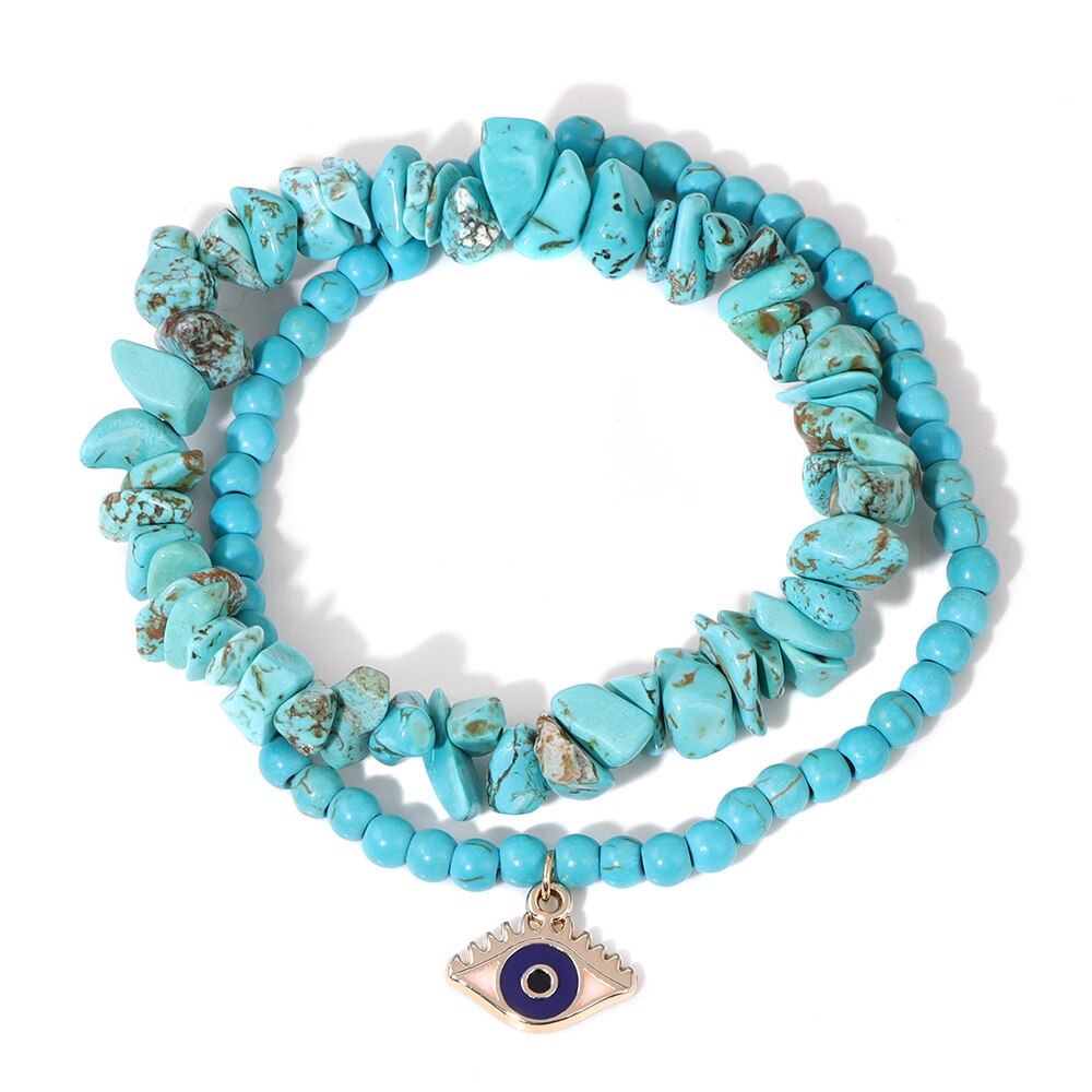 Armbänder mit dem bösen Blick aus Kristall zum Schutz