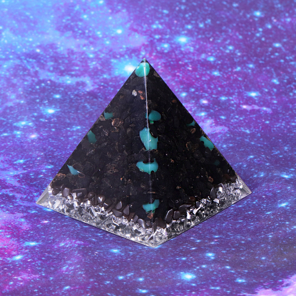 Kristallschutz-Orgonpyramide