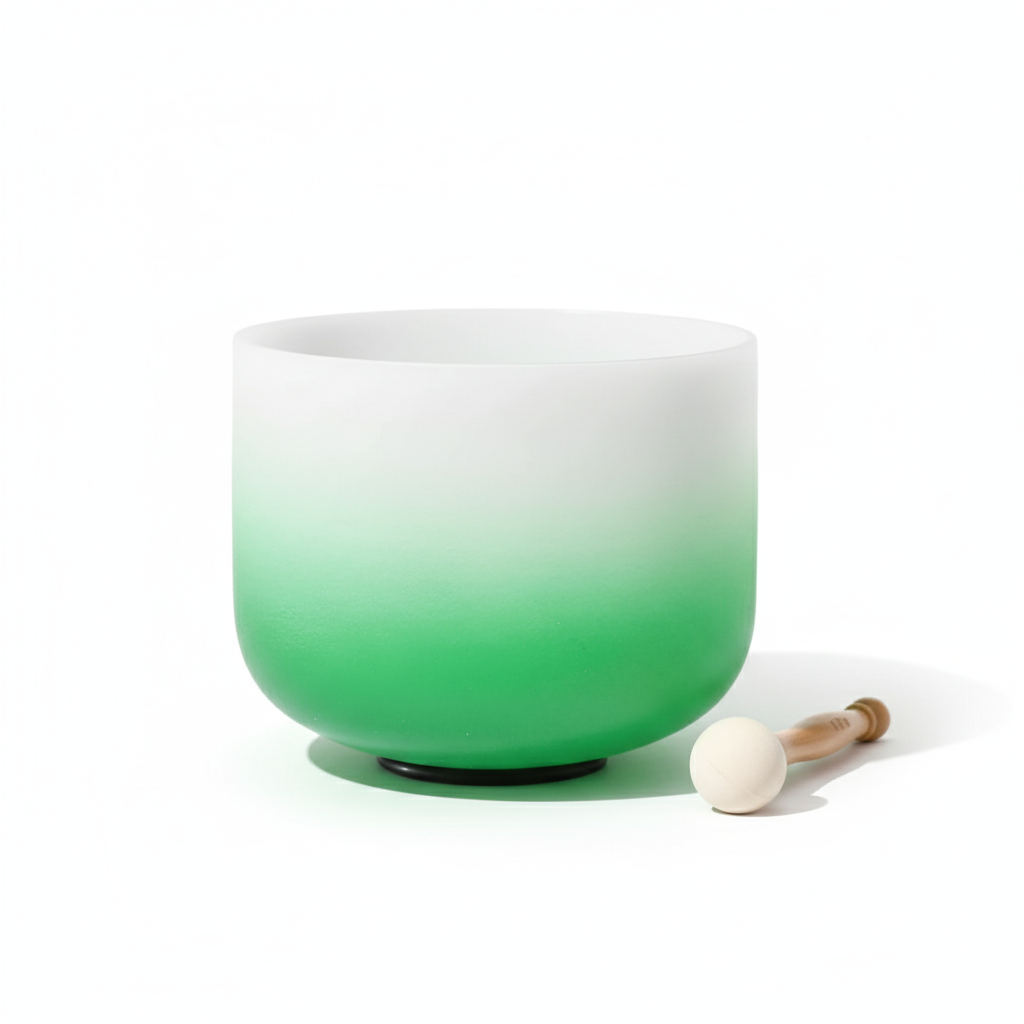 Kristallklangschale - Herzchakra F-Note Meditationsschale