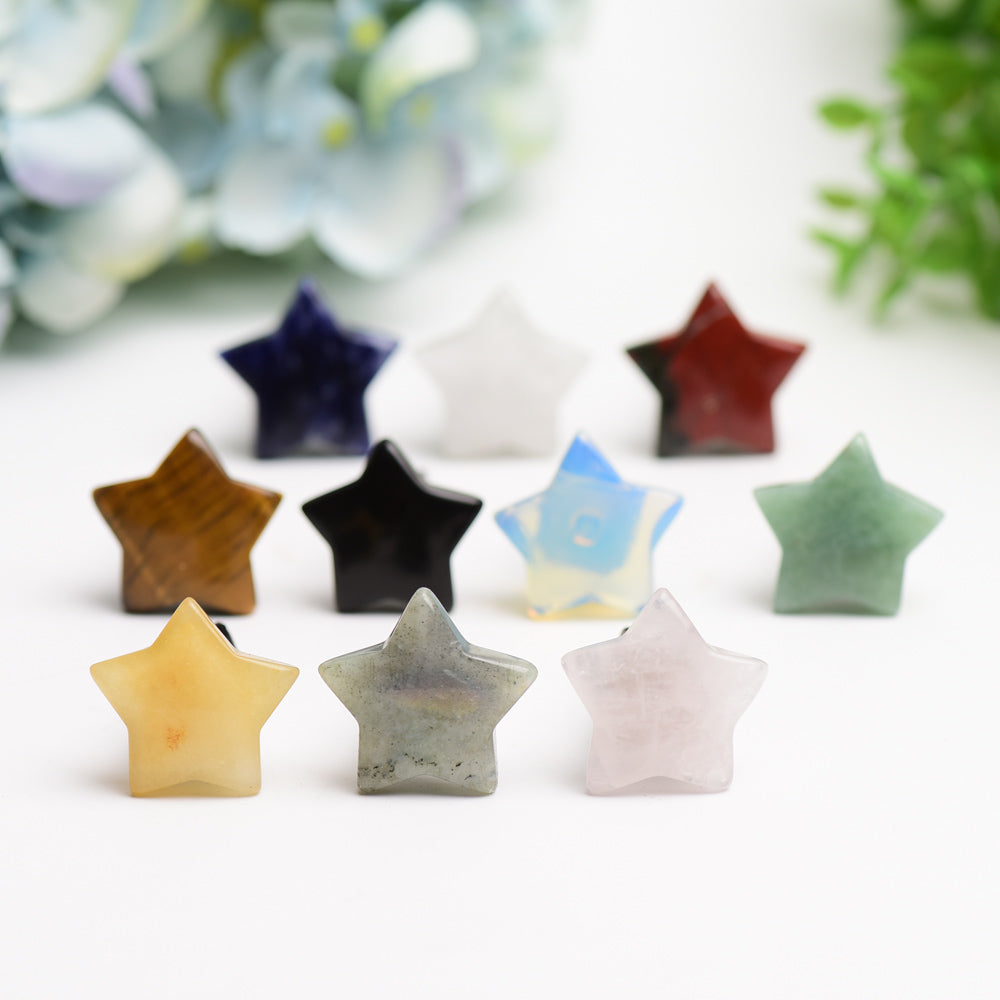 Crystal Star Healing Clip for Car Vent | Assorted Crystals
