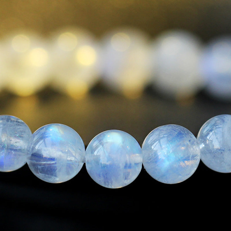 6mm Moonstone Calm Healing Bracelet | Positive Energy