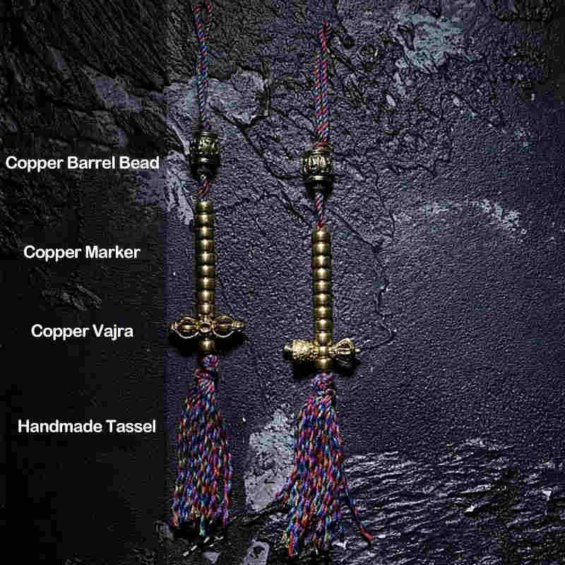 108 Perlen Bodhi Seed Mala Armband für Meditation &amp; Harmonie