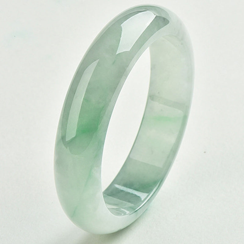 Natural Jade Prosperity Wealth Bangle Bracelet 57-58mm