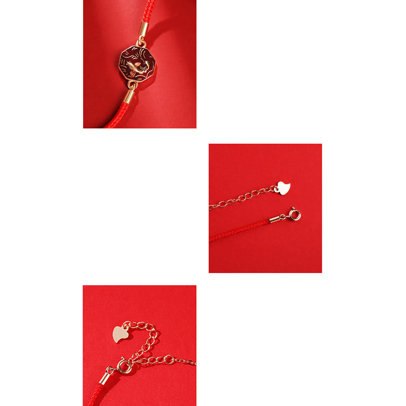 925 Sterling Silver Koi Fish Luck Bracelet Color Change