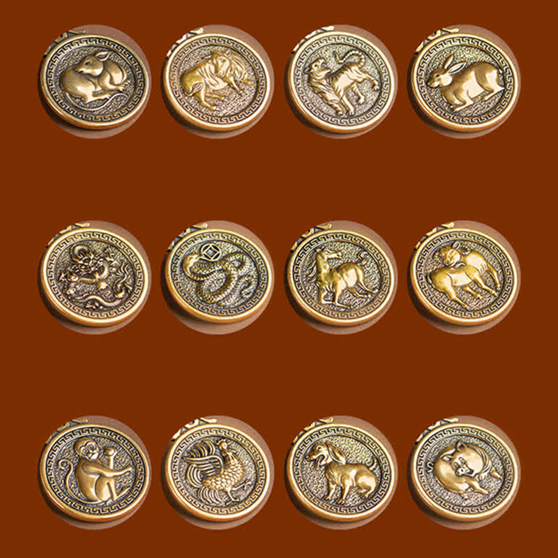 Chinese Zodiac Blessing Necklace | Wealth & Fortune Charm
