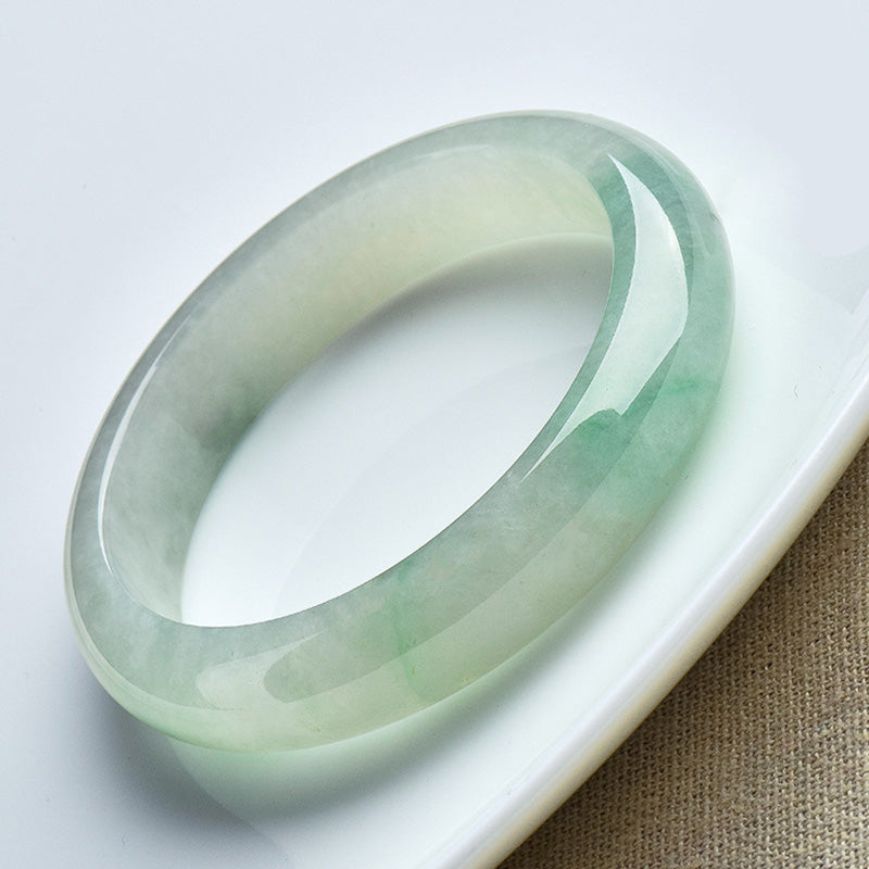 Natürlicher Jade-Glücksarmreif – Wohlstand &amp; Heilung