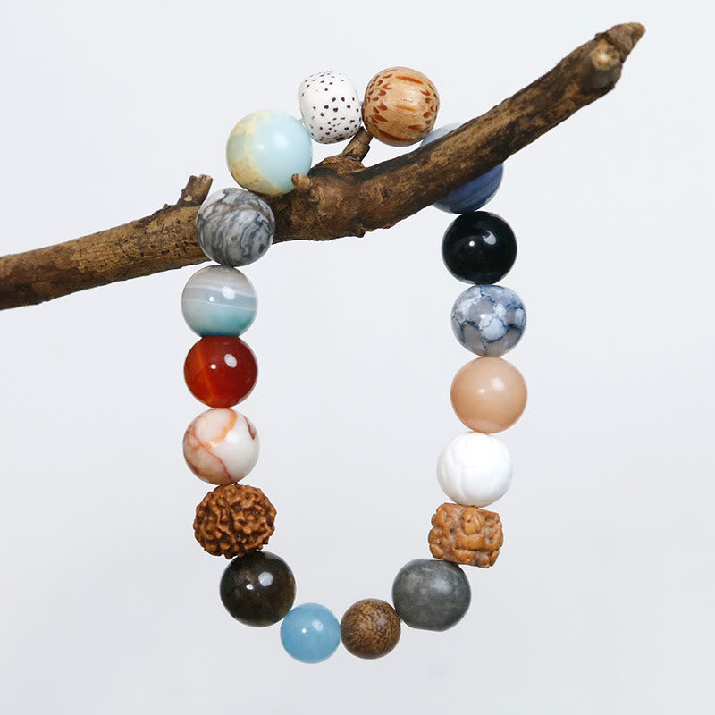 Natural Bodhi Seed Spiritual Bracelet for Protection & Wisdom
