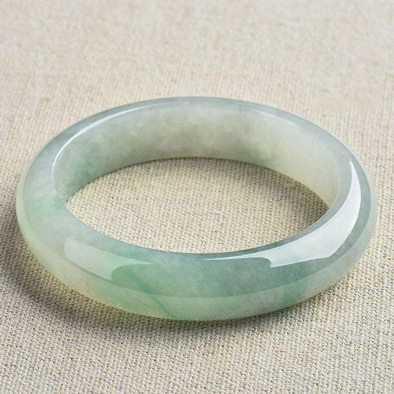 Natürlicher Jade-Glücksarmreif – Wohlstand &amp; Heilung