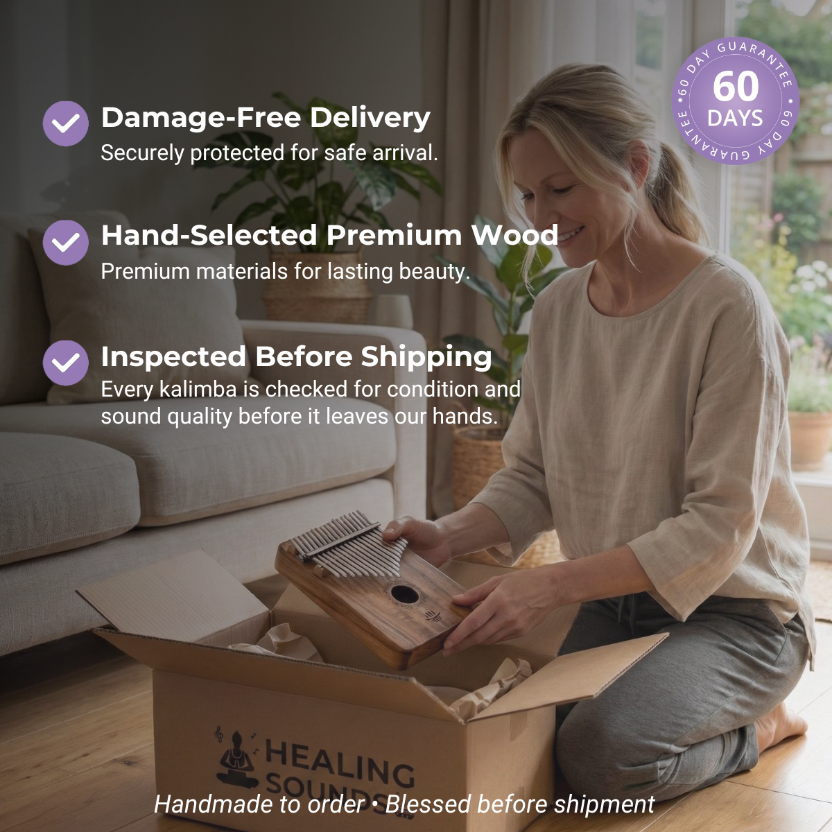 DIY 17/21 Kalimba-Tasten Mbira Daumenklavierzinken-Set